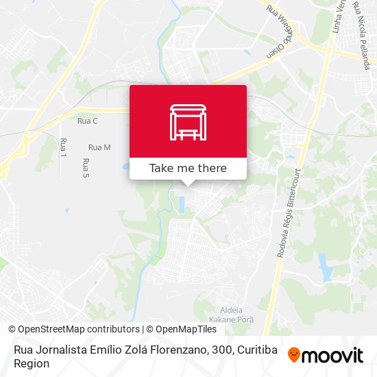 Rua Jornalista Emílio Zolá Florenzano, 300 map