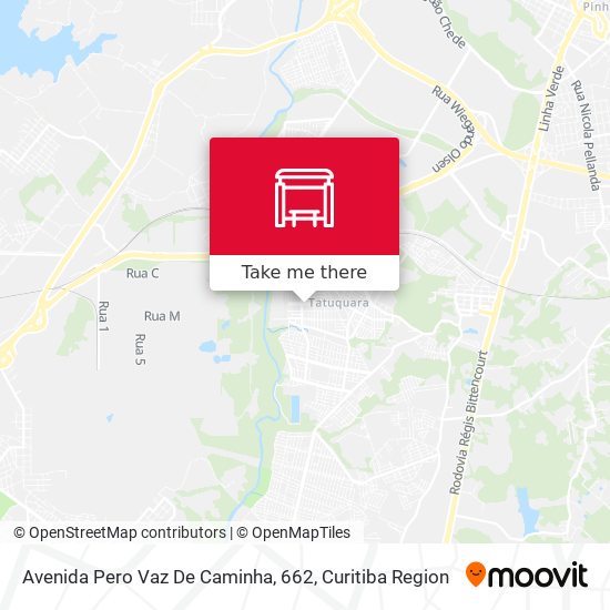 Mapa Avenida Pero Vaz De Caminha, 662