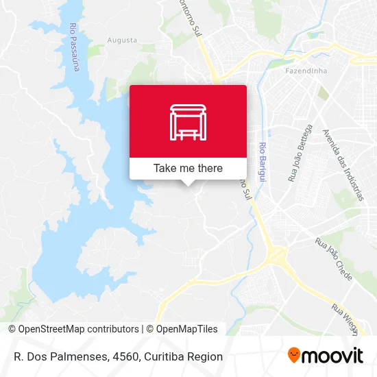 R. Dos Palmenses, 4560 map