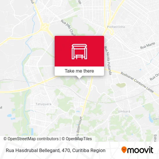 Rua Hasdrubal Bellegard, 470 map