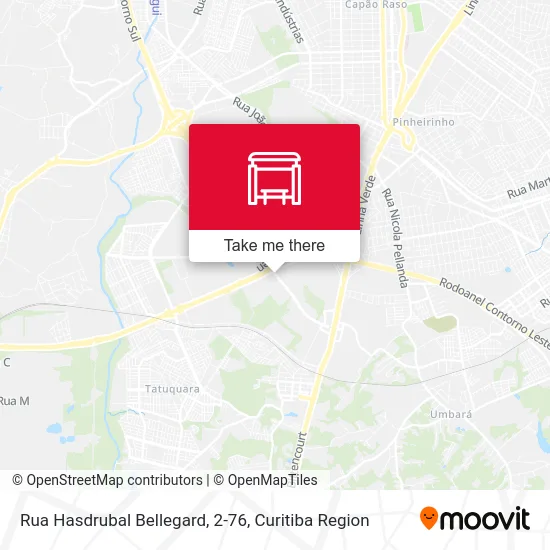 Rua Hasdrubal Bellegard, 2-76 map