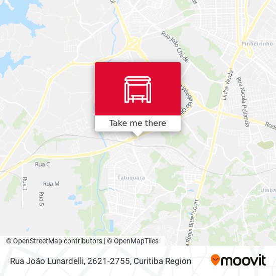 Rua João Lunardelli, 2621-2755 map