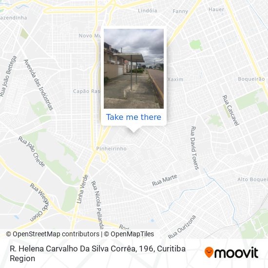 R. Helena Carvalho Da Silva Corrêa, 196 map