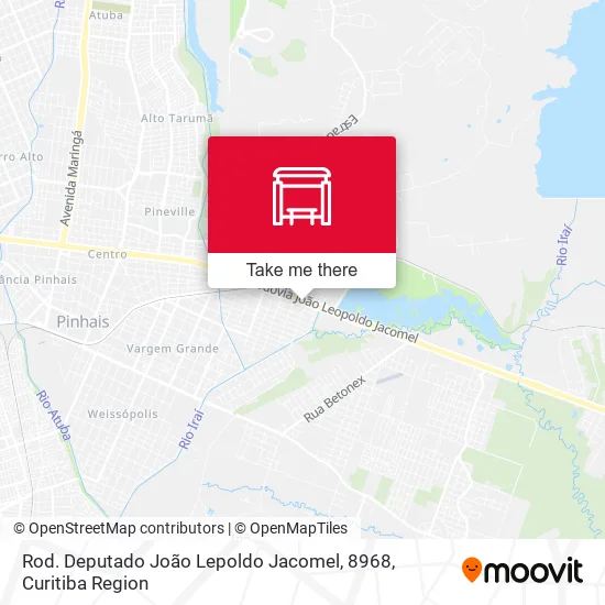 Rod. Deputado João Lepoldo Jacomel, 8968 map