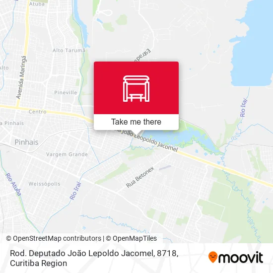 Rod. Deputado João Lepoldo Jacomel, 8718 map