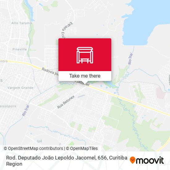 Rod. Deputado João Lepoldo Jacomel, 656 map