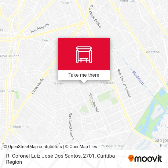 R. Coronel Luiz José Dos Santos, 2701 map