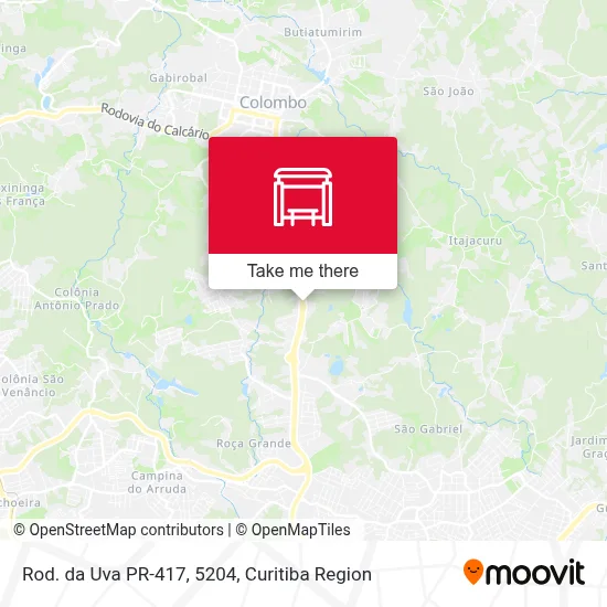 Rod. da Uva PR-417, 5204 map