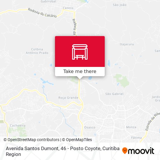 Mapa Avenida Santos Dumont, 46 - Posto Coyote