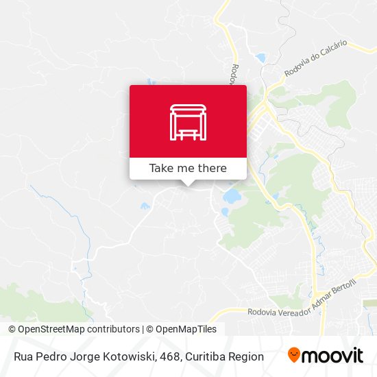 Rua Pedro Jorge Kotowiski, 468 map