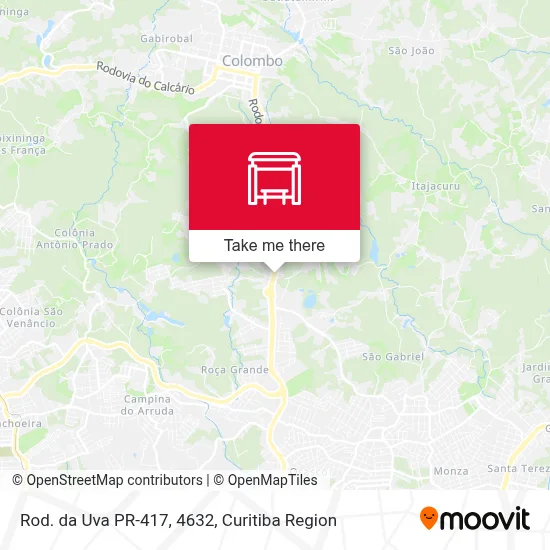 Rod. da Uva PR-417, 4632 map