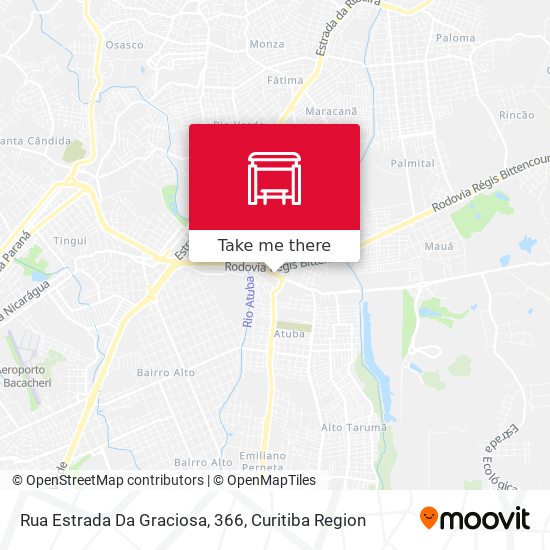 Rua Estrada Da Graciosa, 366 map