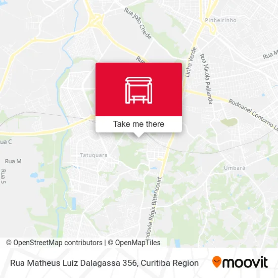 Rua Matheus Luiz Dalagassa 356 map