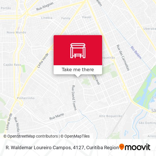 R. Waldemar Loureiro Campos, 4127 map
