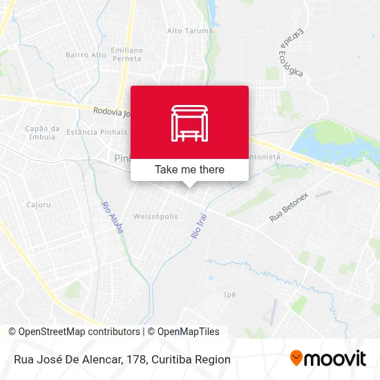 Rua José De Alencar, 178 map