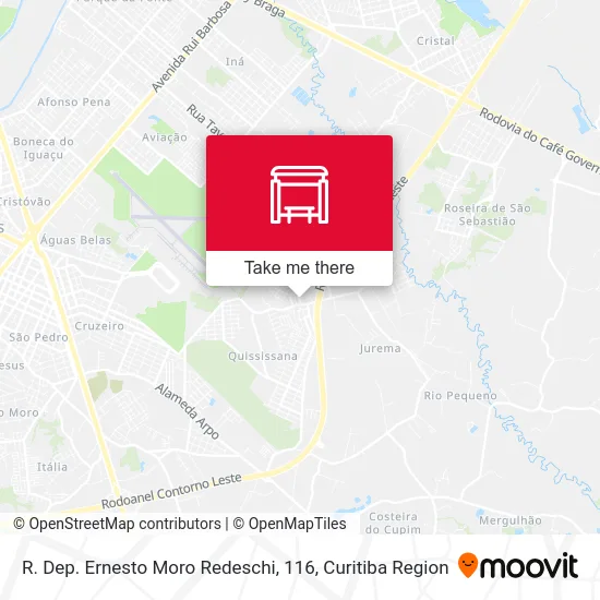 R. Dep. Ernesto Moro Redeschi, 116 map