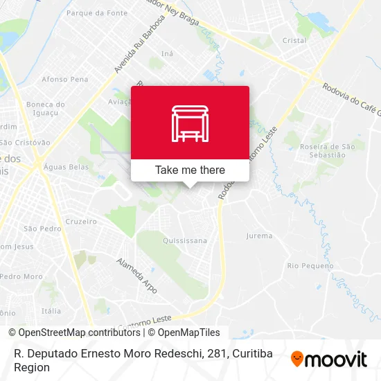 R. Deputado Ernesto Moro Redeschi, 281 map