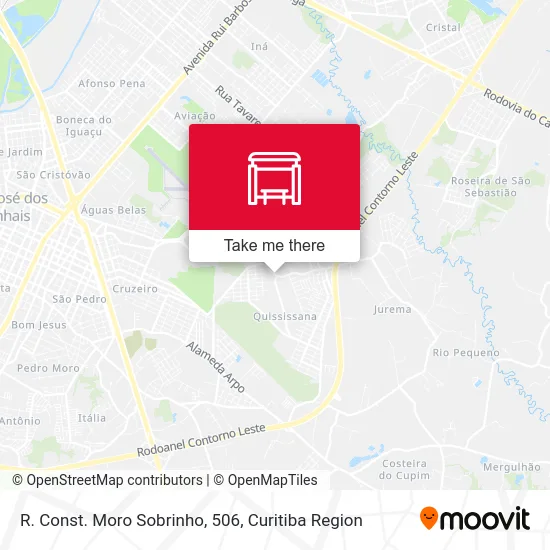 R. Const. Moro Sobrinho, 506 map