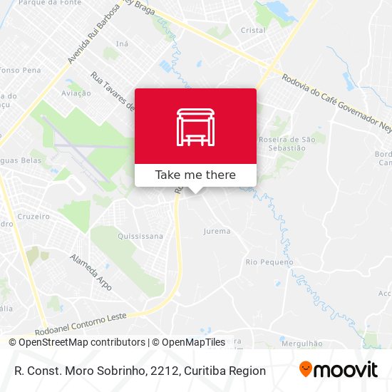 R. Const. Moro Sobrinho, 2212 map