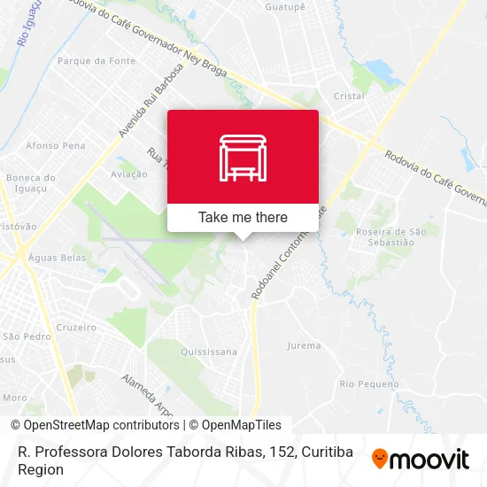 R. Professora Dolores Taborda Ribas, 152 map