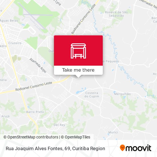 Mapa Rua Joaquim Alves Fontes, 69