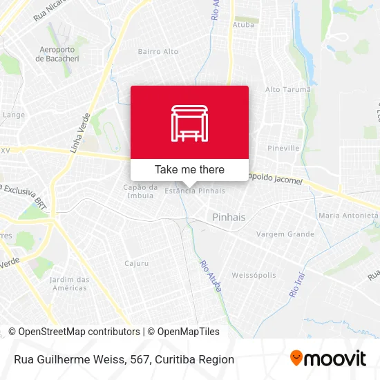 Rua Guilherme Weiss, 567 map
