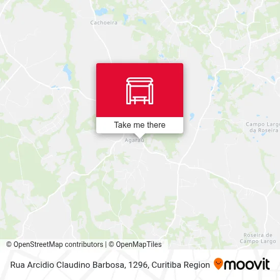 Rua Arcidio Claudino Barbosa, 1296 map