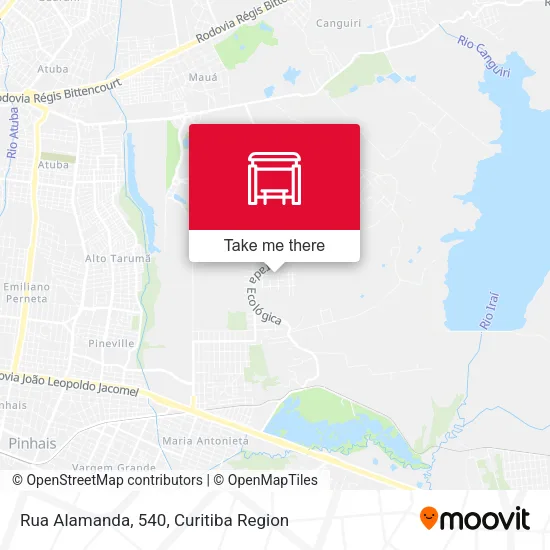 Rua Alamanda, 540 map