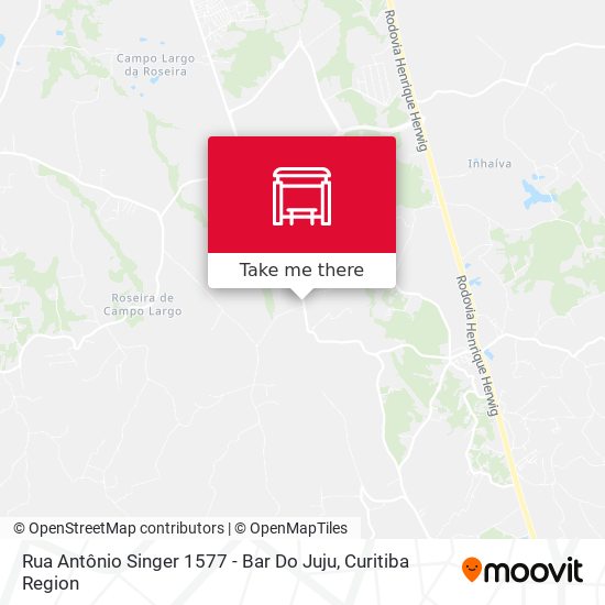 Rua Antônio Singer 1577 - Bar Do Juju map