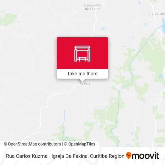 Rua Carlos Kuzma - Igreja Da Faxina map