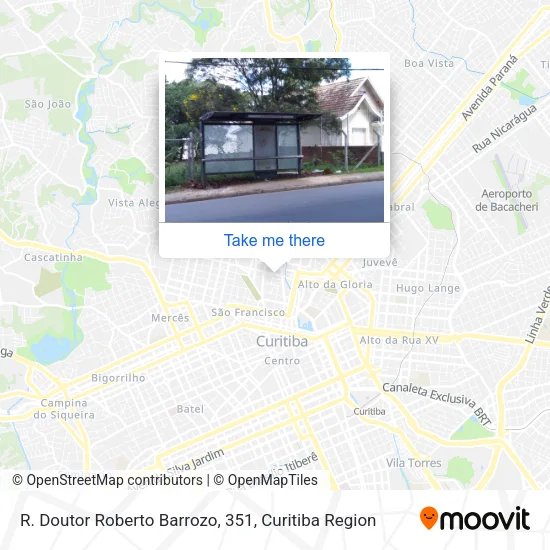 R. Doutor Roberto Barrozo, 351 map