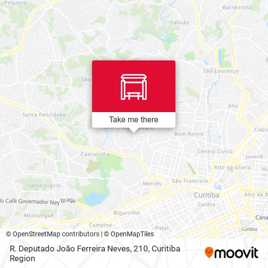 R. Deputado João Ferreira Neves, 210 map