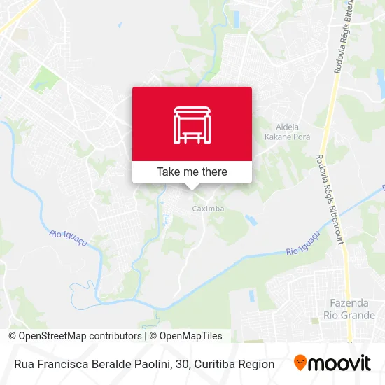 Rua Francisca Beralde Paolini, 30 map