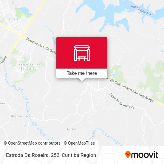 Estrada Da Roseira, 252 map