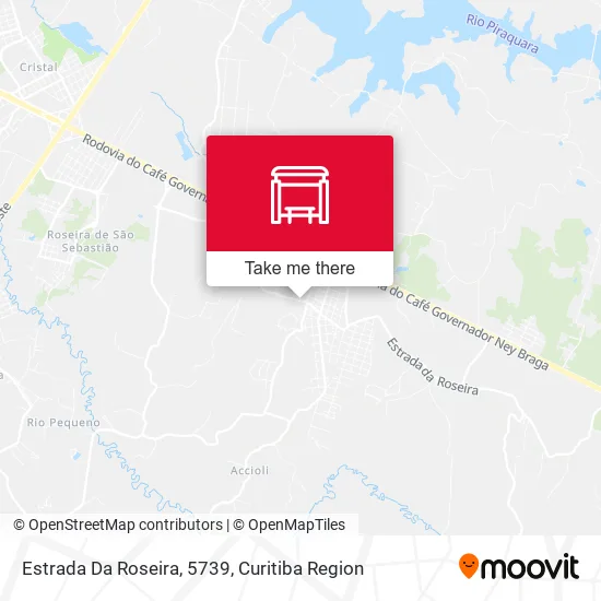 Estrada Da Roseira, 5739 map