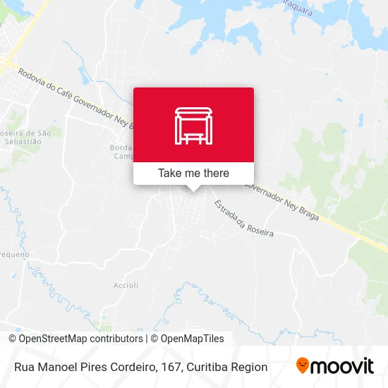 Rua Manoel Pires Cordeiro, 167 map