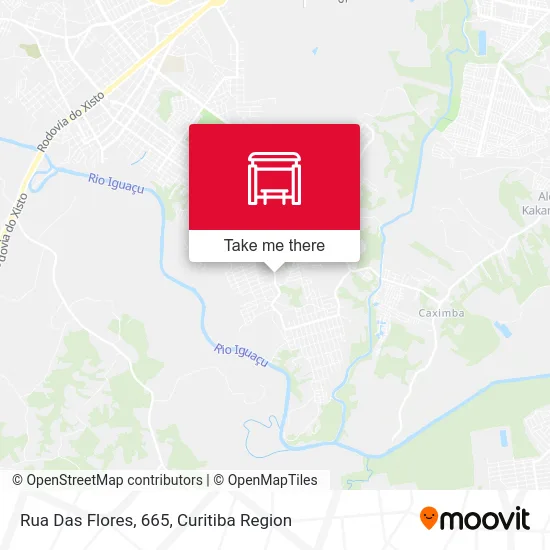 Rua Das Flores, 665 map