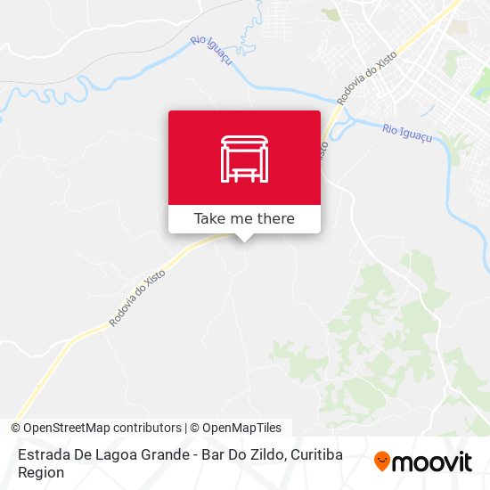 Estrada De Lagoa Grande - Bar Do Zildo map