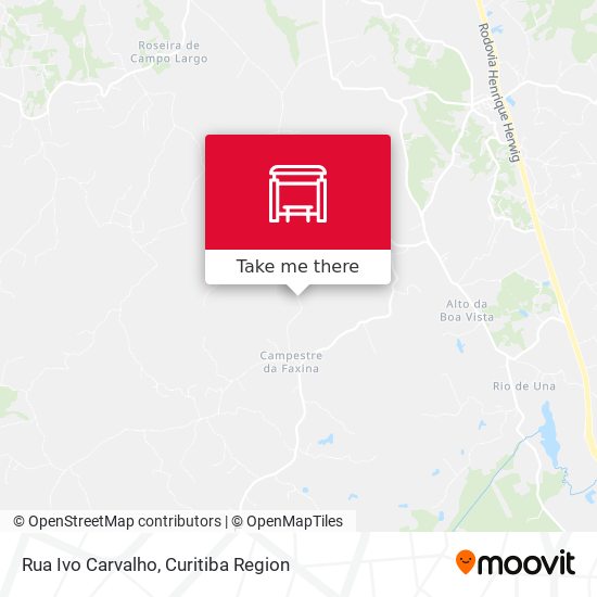 Mapa Rua Ivo Carvalho