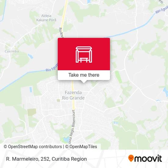 R. Marmeleiro, 252 map