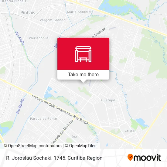 R. Joroslau Sochaki, 1745 map