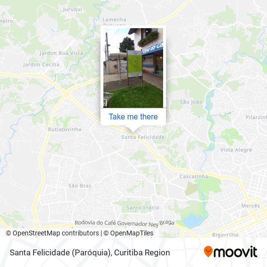Santa Felicidade (Paróquia) map