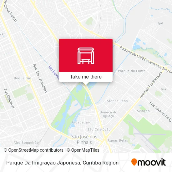 Parque Da Imigração Japonesa map