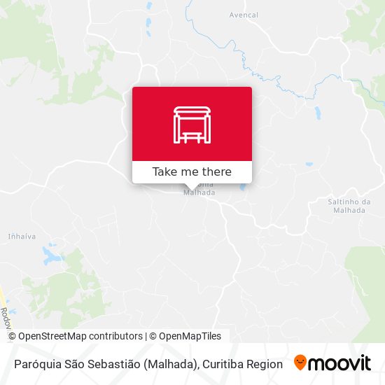 Paróquia São Sebastião (Malhada) map