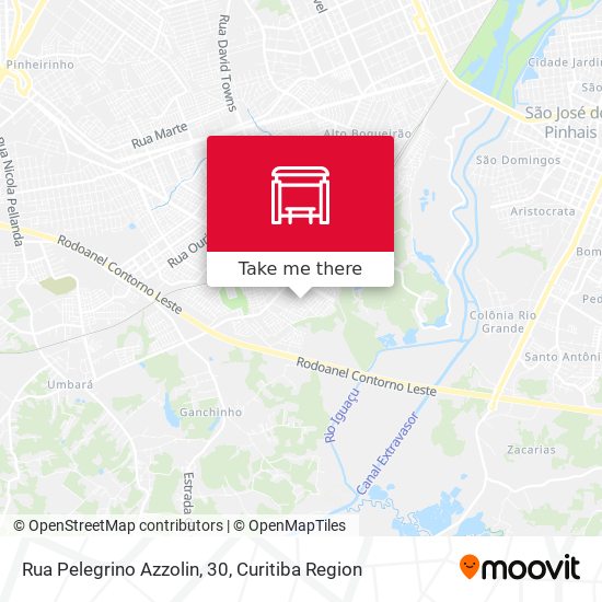 Rua Pelegrino Azzolin, 30 map