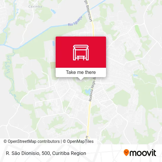 R. São Dionisio, 500 map