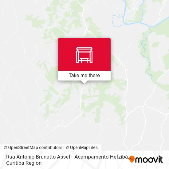 Rua Antonio Brunatto Assef - Acampamento Hefzibá map