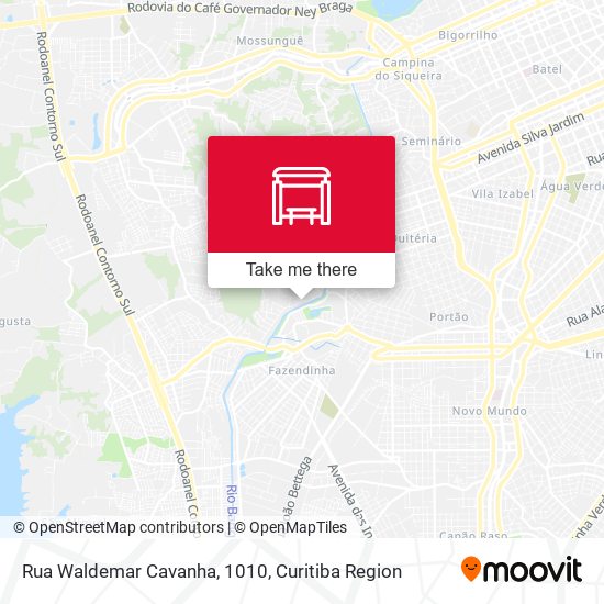 Rua Waldemar Cavanha, 1010 map