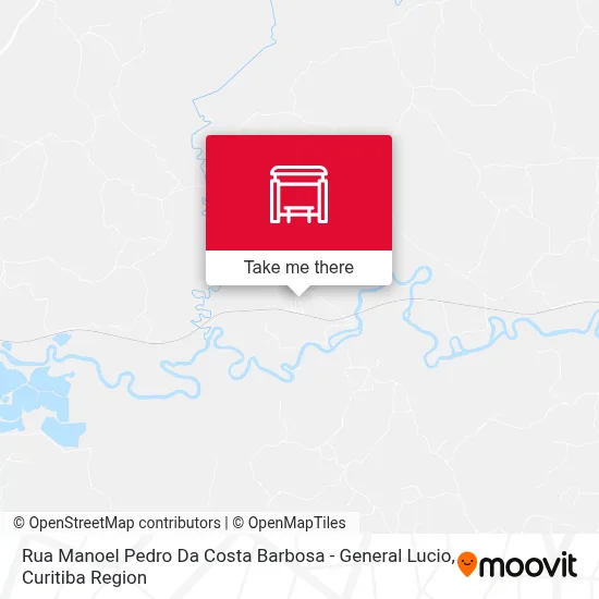 Rua Manoel Pedro Da Costa Barbosa - General Lucio map