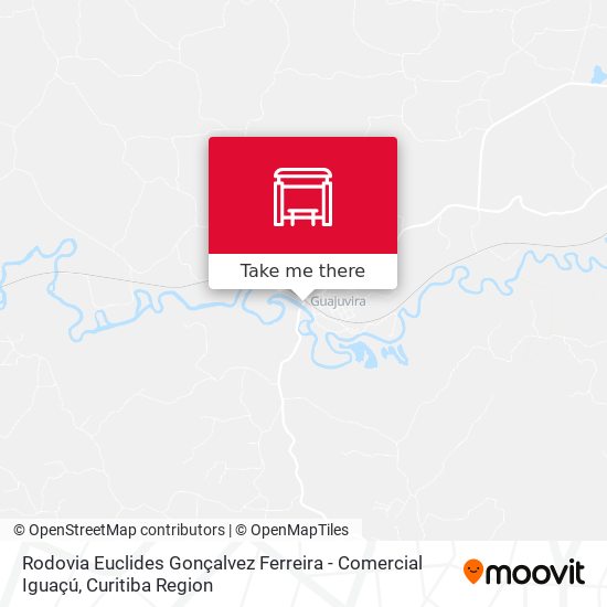 Rodovia Euclides Gonçalvez Ferreira - Comercial Iguaçú map